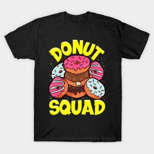 Funny Donut Squad Cute Donut Obsessed T-Shirt